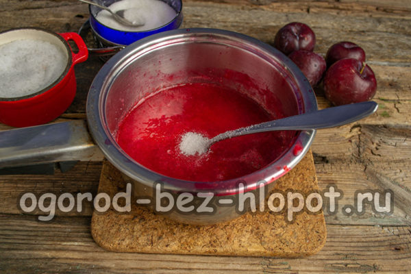 faire réduire la purée