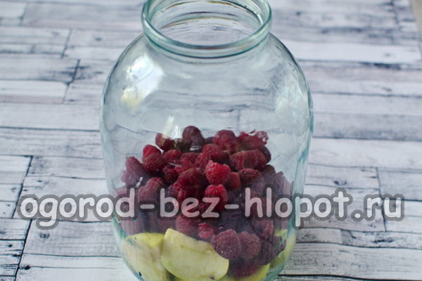 Himbeeren hinzufügen