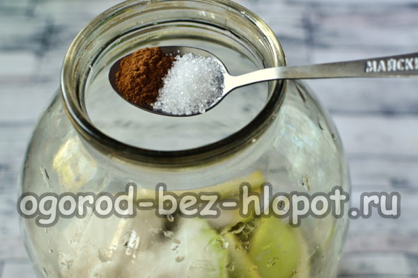 ajouter de l'acide citrique et de la cannelle