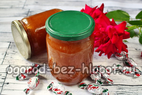 mermelada de manzana con agracejo