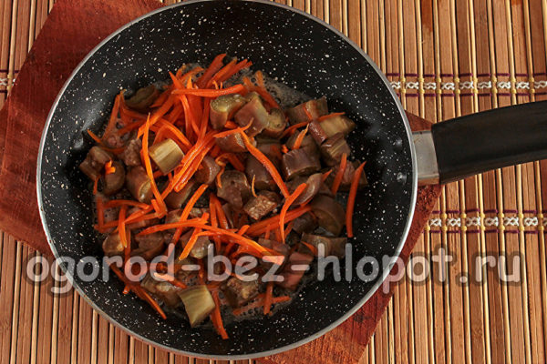 τηγανίζω λαχανικά