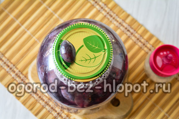 мариновани сливи без стерилизация