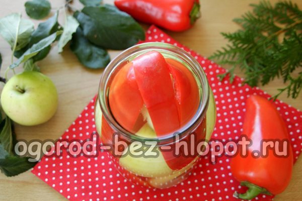 изсипете маринатата