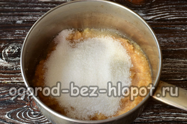добавете захар