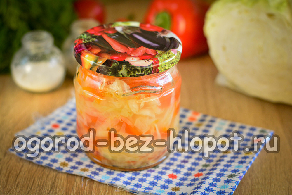 Salade vitaminée pour l'hiver