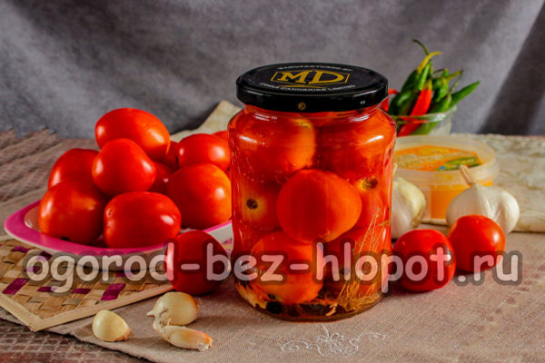 Tomaten mit Honig sind einfach köstlich!