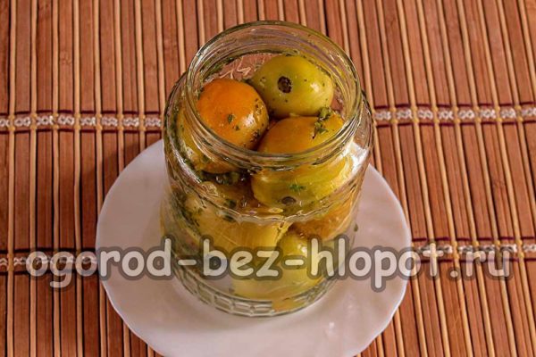 tomates farcies en bocal