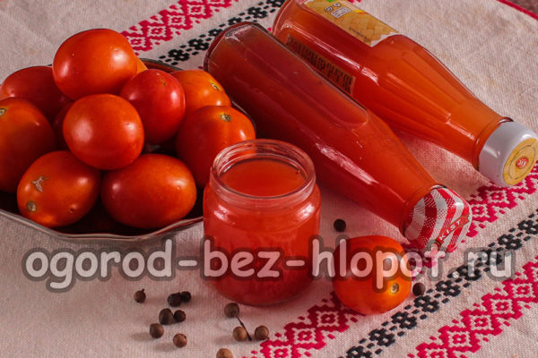 Ketchup mit Stärke für den Winter