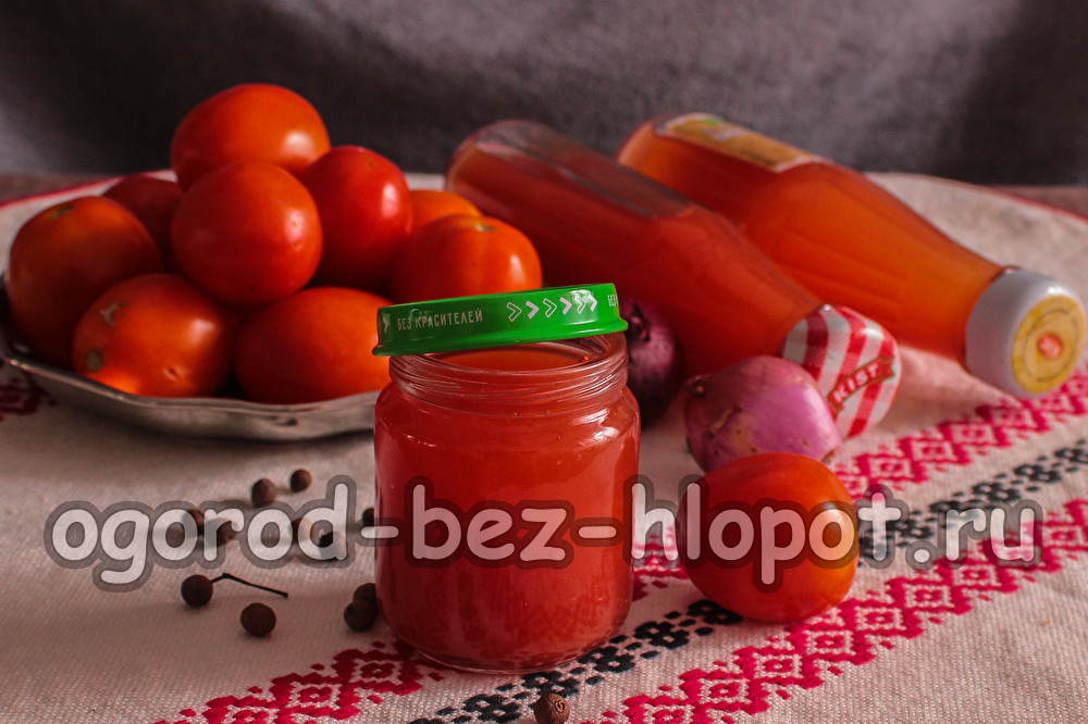 Hausgemachter Ketchup mit Stärke